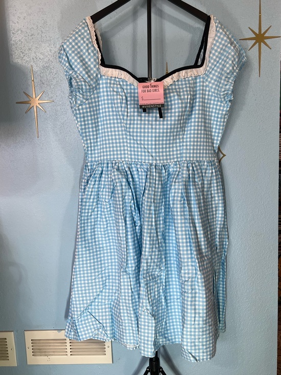 Vixen by Micheline Pitt Dresses & Skirts - Blue Bardot by Vixen 3X